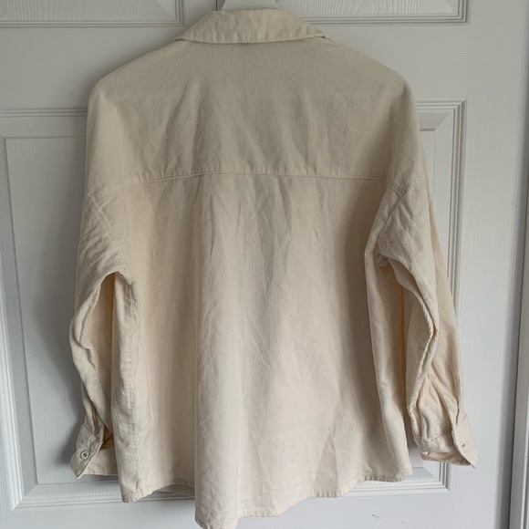H&M Divded Corduroy Button Up Size XS - Picture 5 of 5